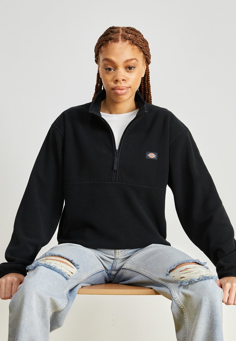 Dickies pantalones cargo de sarga, rectos y ajustados, elásticos, para mujer, Negro V1 Dickies pantalones cargo de sarga, rectos y ajustados, elásticos, para mujer, Negro V1