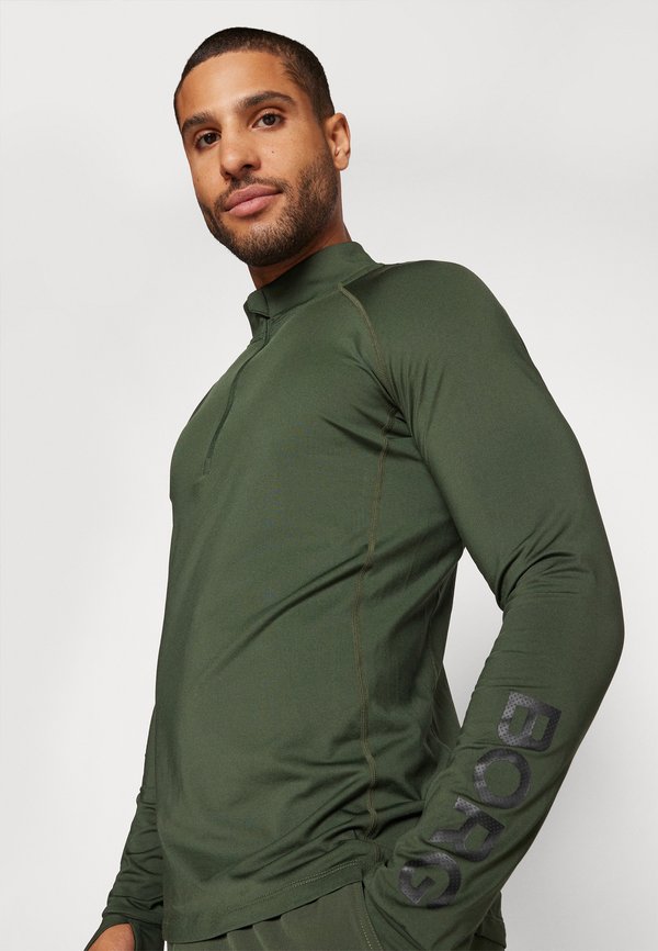 MIDLAYER HALF ZIP - Long sleeved top - duffel bag3