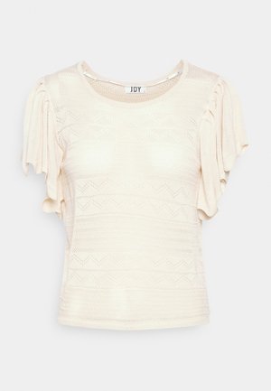 T-shirt imprimé - beige