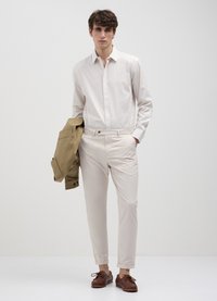 Calliope CLASSICA A RIGHE  - Camicia - beige