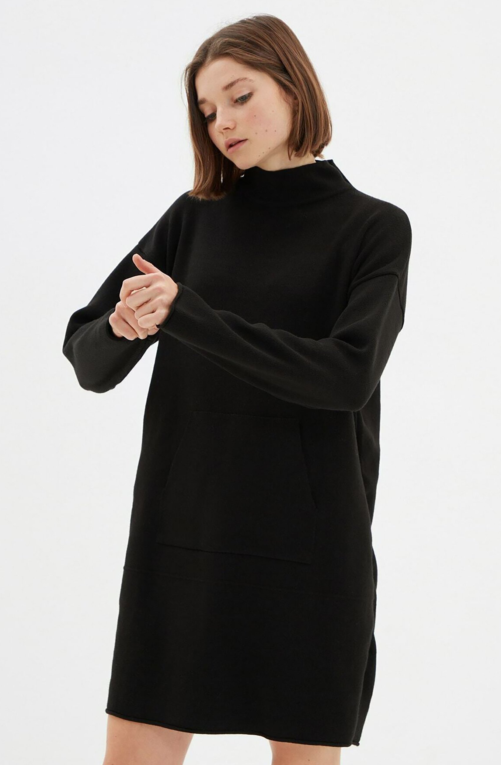Trendyol Jumper dress - black - Zalando.ie