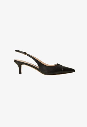 TWINSET, DÉCOLLETÉ SLING BACK - Decolleté - nero