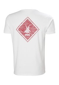 Helly Hansen SHORELINE  - Camiseta estampada - white