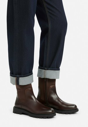 Beverly Hills Polo Club, BEVERLY HILLS POLO CLUB ANKLE BOOTS WOMEN'S BROWN 5906751459300 - Enkellaarsjes met plateauzool - brown