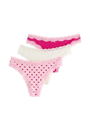 WILMA THONG 3 PACK - Tanga - light pink