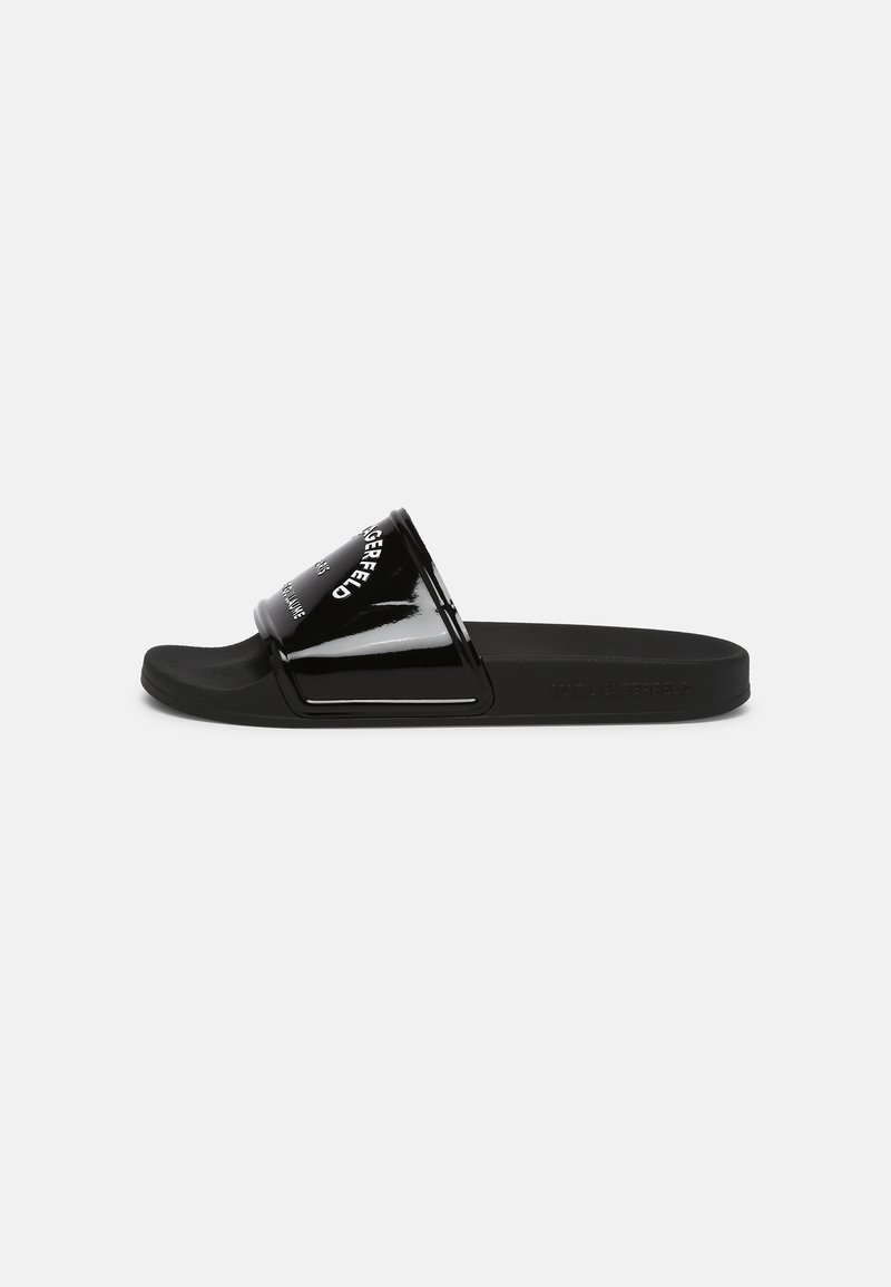 Karl Lagerfeld Badslippers zwart Karl Lagerfeld Badslippers zwart