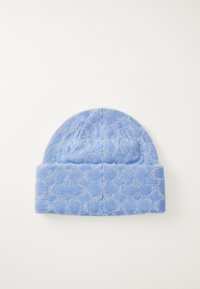 COACH SIGNATURE BEANIE - Kootud müts - mist blue