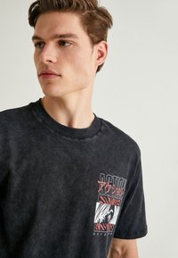 Koton T-shirts print - black