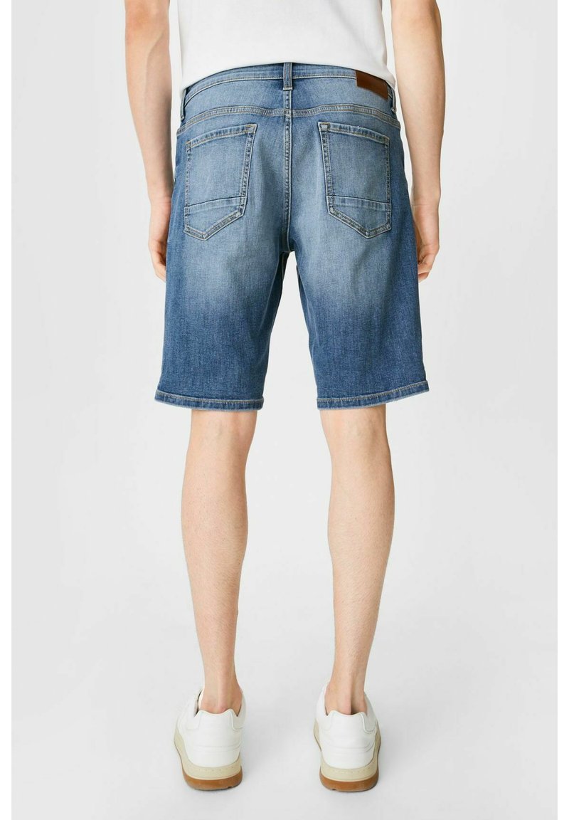 Herren Skinny Fit | C&A Jeans Shorts denim light blue/blue denim - PK71117 Herren Skinny Fit | C&A Jeans Shorts denim light blue/blue denim - PK71117