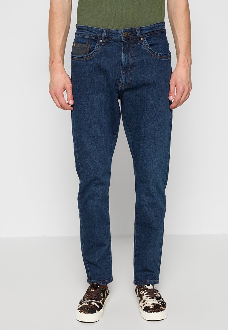 INDICODE JEANS Jeans Tapered Fit blauw