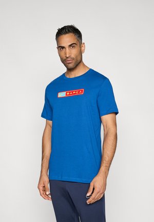 FCB TEE - Klubové oblečenie - gym blue