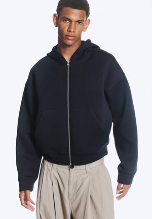 Weekday ZIP HOODIE - Φούτερ με φερμουάρ - navy