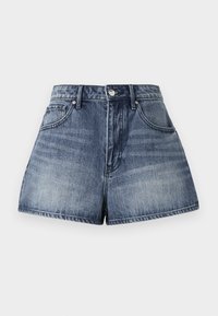 POCKETS PANT - Lühikesed teksad - blue denim