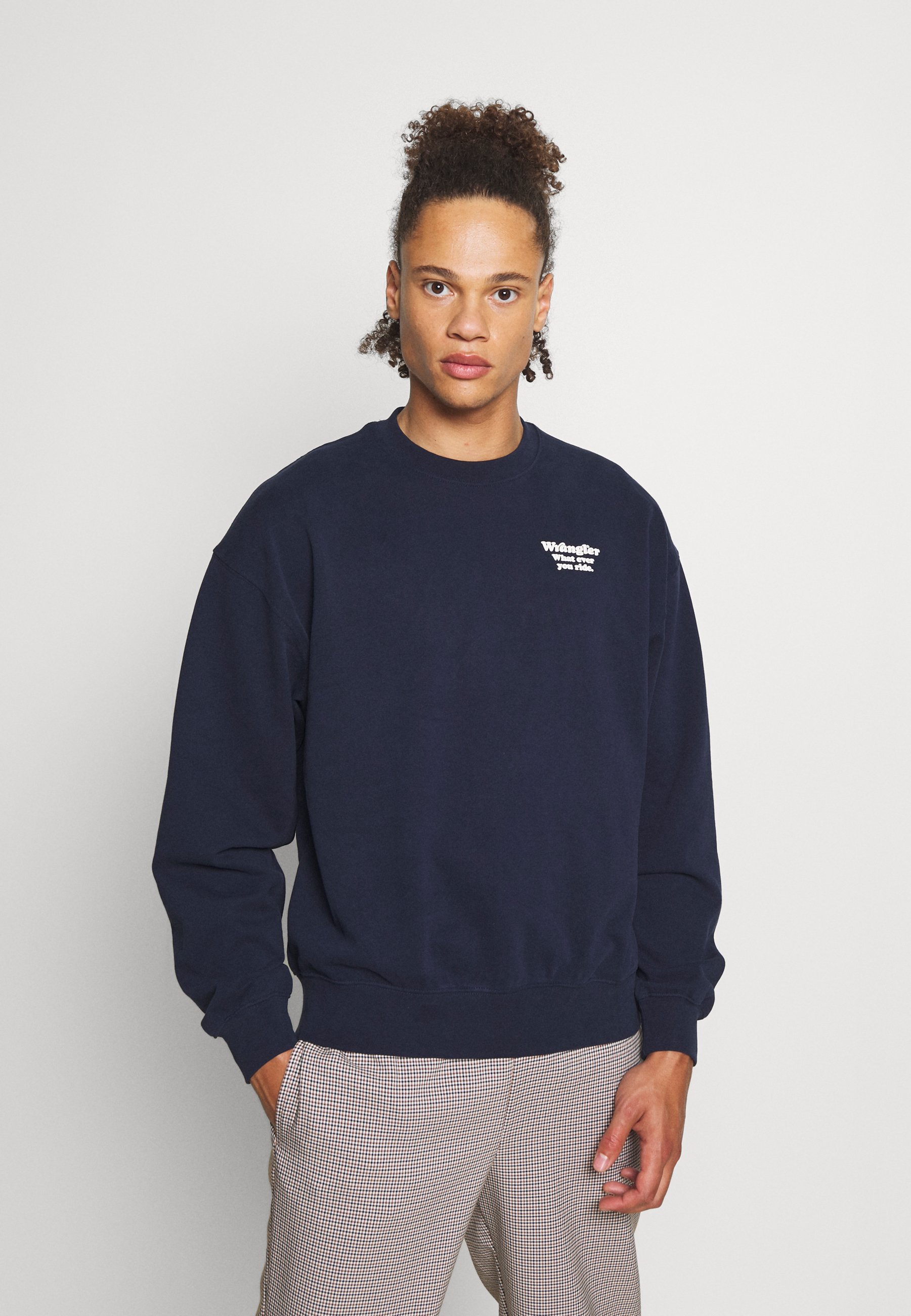 Wrangler CREW - Sweatshirt - navy/dark 