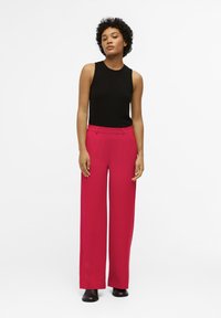 Object OBJLISA WIDE - Trousers - viva magenta
