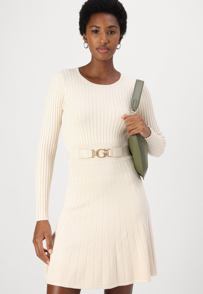 guess pleated dress Pleated mini dress