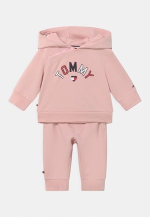 BABY HOODED SET UNISEX - Tuta - pink