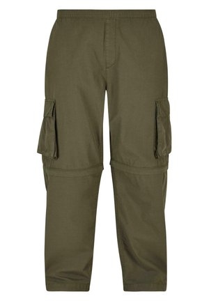 Urban Classics ZIP AWAY - Cargo trousers - olive