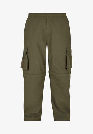 ZIP AWAY - Cargo trousers - olive