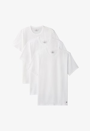Calvin Klein Underwear, 3 PACK T-SHIRTS COTTON MICRO STRETCH TEES - Φανέλα - white