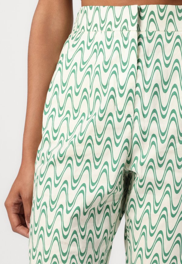 SIDE SPLIT HIGH WAISTED FLARES - Trousers4