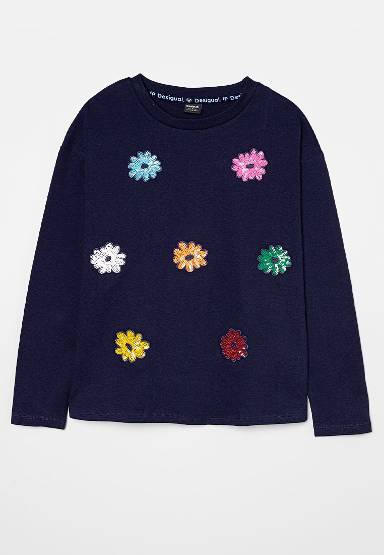 Desigual Longsleeve donkerblauw