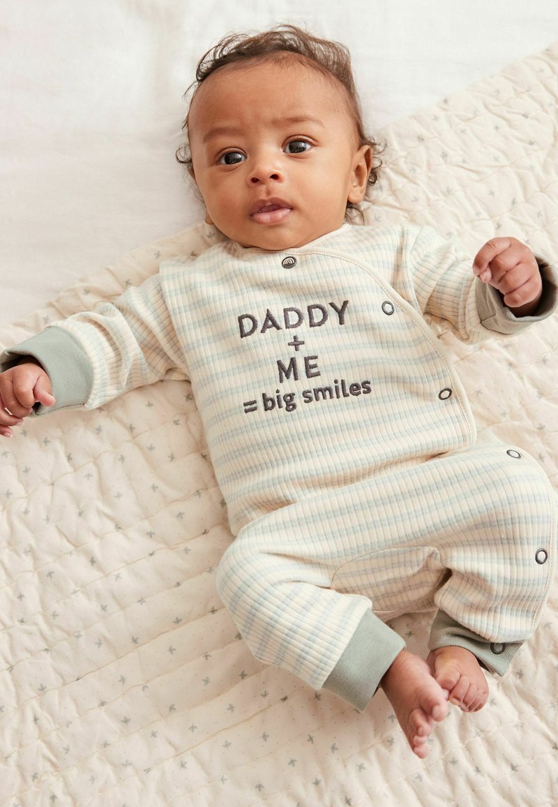 Next SCANDI FAMILY SINGLE SLEEPSUIT Pyjamas green Zalando