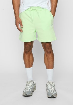 Ljust gröna, knälånga sportshorts med elastisk midja och dragsko. Utmärkt med sidofickor och broderad logotyp framtill.