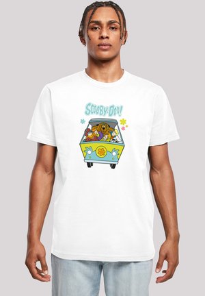 SCOOBY DOO MYSTERY MACHINE GROUP - Print T-shirt - white