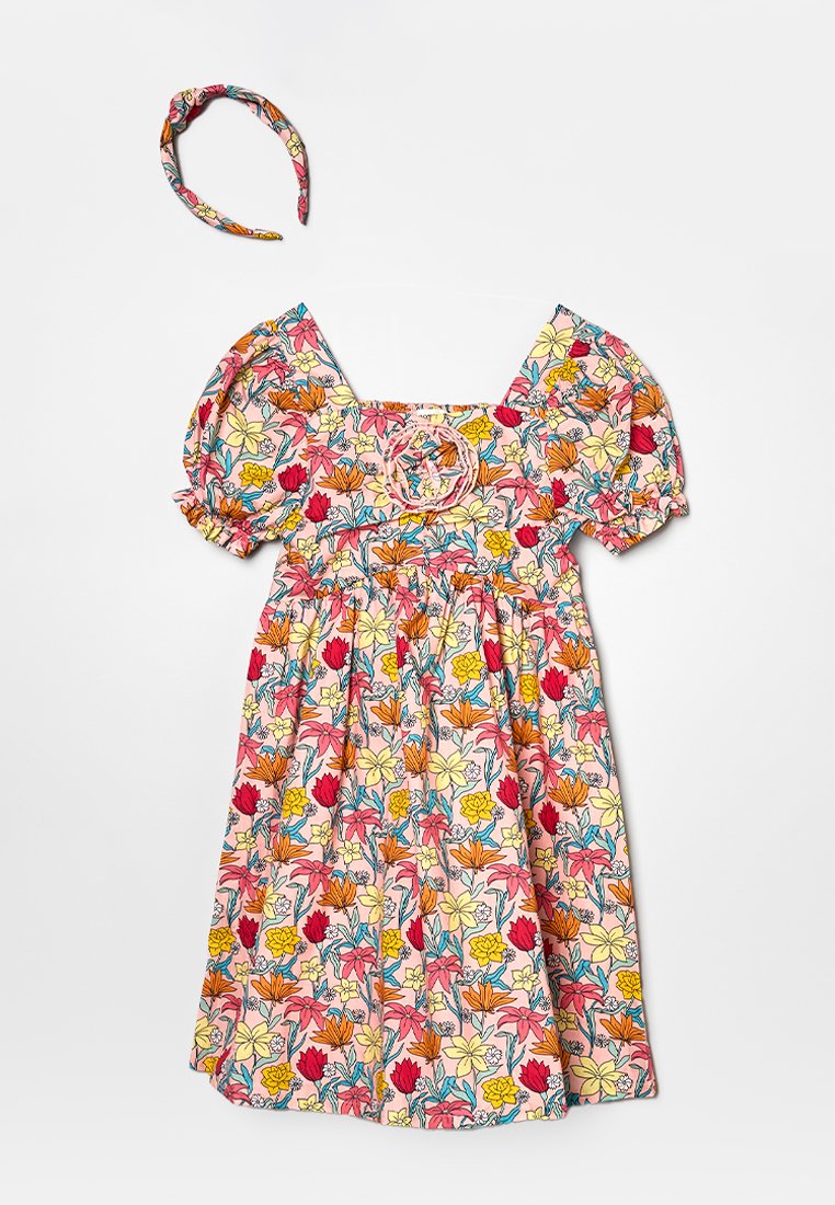 Scotch & Soda Jurk donkerroze Scotch & Soda Jurk donkerroze