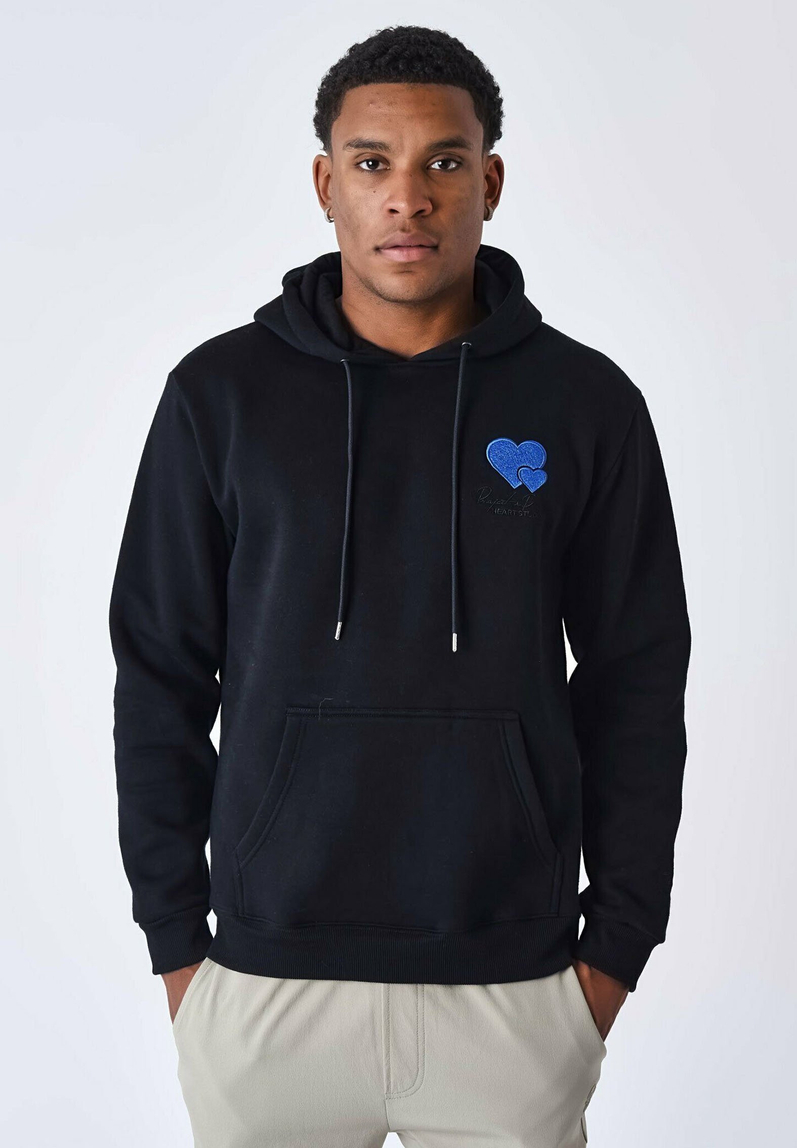 Sweat à Capuche Project X Paris - Broderie Cœur Brisé, 55% Coton 45% Polyester