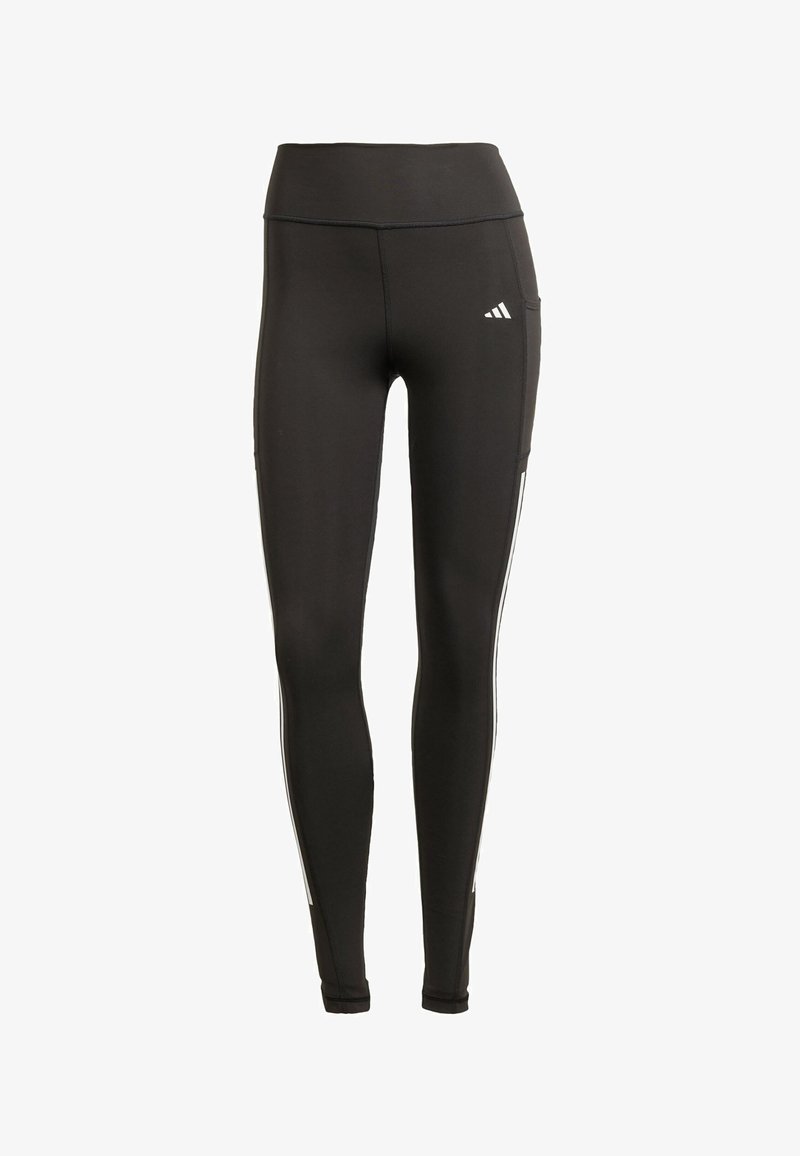 adidas Performance OPTIME 3-STRIPES FULL-LENGTH Leggings black