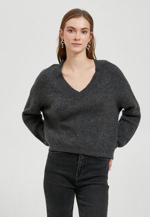 SWEATER - Jersey de punto - anthracite
