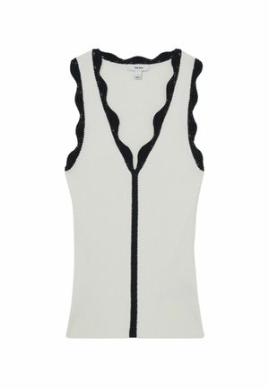 Reiss, Top - ivory/navy