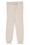 UNISEX - Leggings - pale cream melange