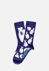 Unabux 6-PACK GRUMBLE IN THE JUNGLE - Socken - lila