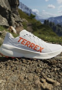 adidas Terrex AGRAVIC SPEED - Løbesko trail - dash grey/impact orange/footwear white