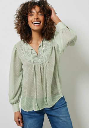 Bluse - light green