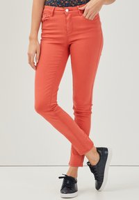 Cache Cache 5-POCKET - Jeans Skinny - rose corail