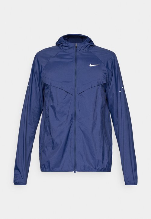 Nike STRIDE JACKET - Windbreaker - midnight navy/reflective silver-coloured — photo 5