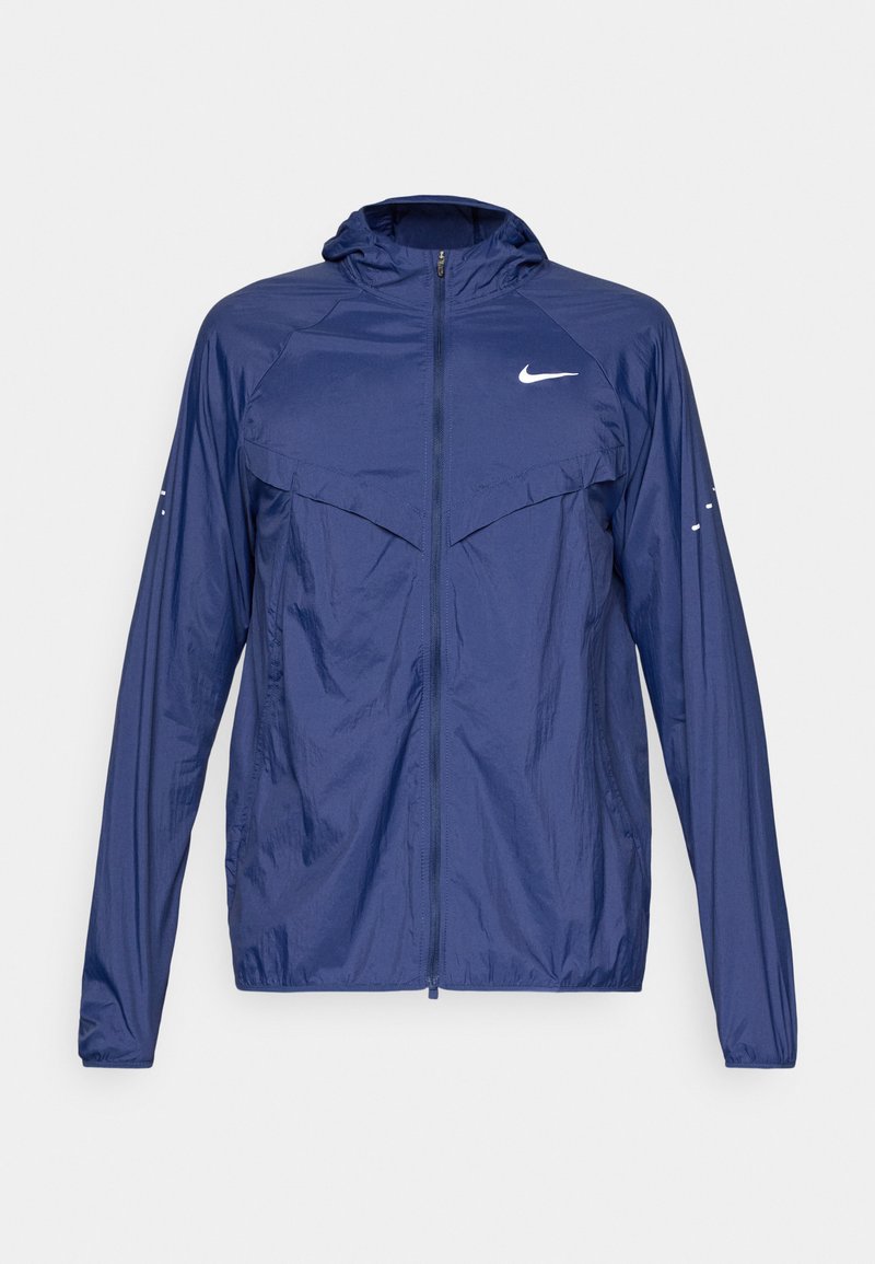 Nike Performance STRIDE JACKET - Windbreaker - midnight navy/reflective ...