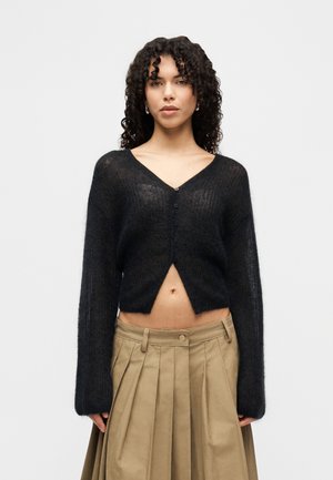 POPPIE CARDIGAN - Ζακέτα - black