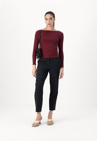 ONLY ONLLIVE LOVE  - Majica z dolgimi rokavi - burgundy