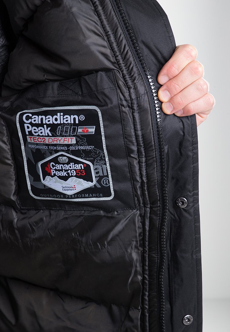 Canadian Peak DRIVERIK - Parka - black/zwart - Zalando.nl