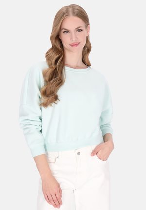 Sweatshirt - mint blue