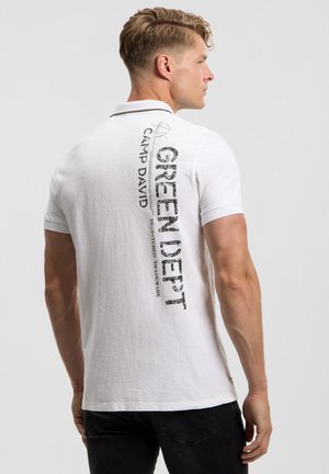 MIT VINTAGE PRINTS - Polo shirt - offwhite