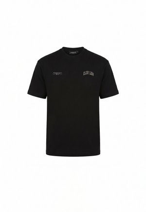 CLOSURE London, CAMO LOGO - T-shirt con stampa - black