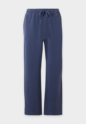 Hollister Co., BAGGY OPEN CUFF - Παντελόνι φόρμας - dark blue
