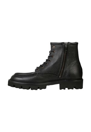 JULYO HALB GR - Schnürstiefelette - black