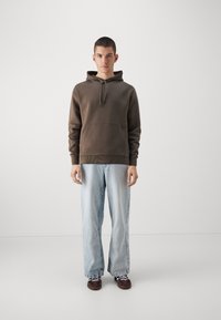 Jack & Jones JJEBRADLEY HOOD - Collegepaita - light brown